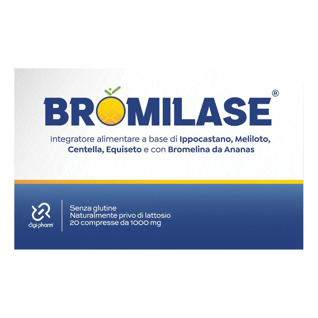 BROMILASE 20 COMPRESSE