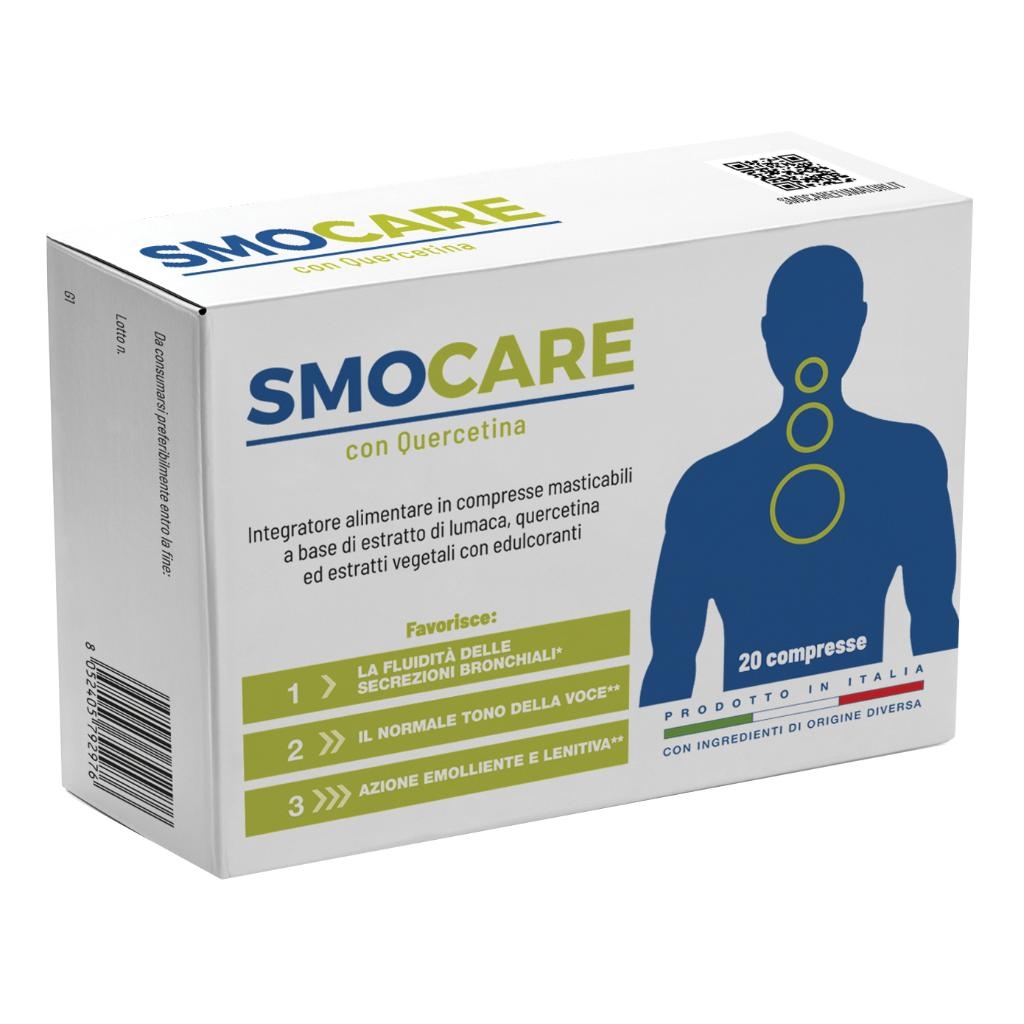 SMOCARE FUMATORI 20 COMPRESSE CON QUERCETINA