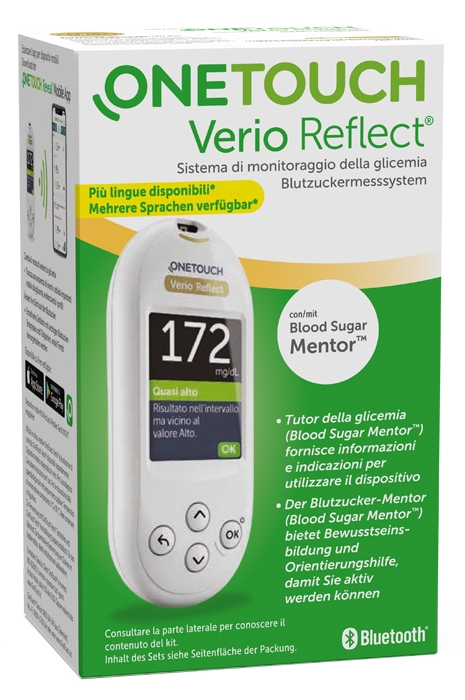 GLUCOMETRO ONE TOUCH VERIO REFLECT SYSTEM