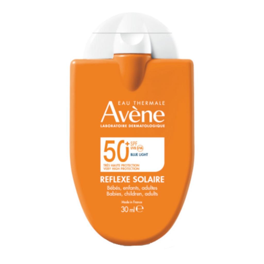 EAU THERMALE AVENE REFLEXE SOLAIRE SPF50+ BEBE BAMBINI ADULTO 30 ML