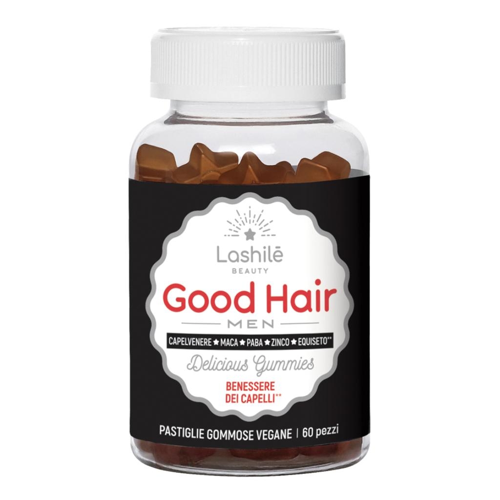 LASHILE' GOOD HAIR MEN 60 GUMMIES