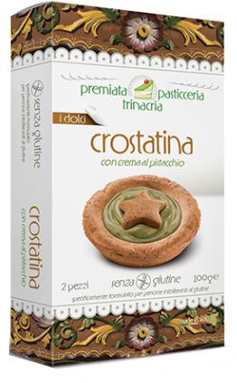 PREMIATA PASTICCERIA TRINACRIA CROSTATINA CREMA PISTACCHIO 150 G