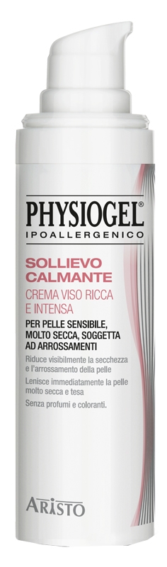 PHYSIOGEL IPOALLERGENICO SOLLIEVO CALMANTE CREMA VISO RICCA E INTENSA 40 ML