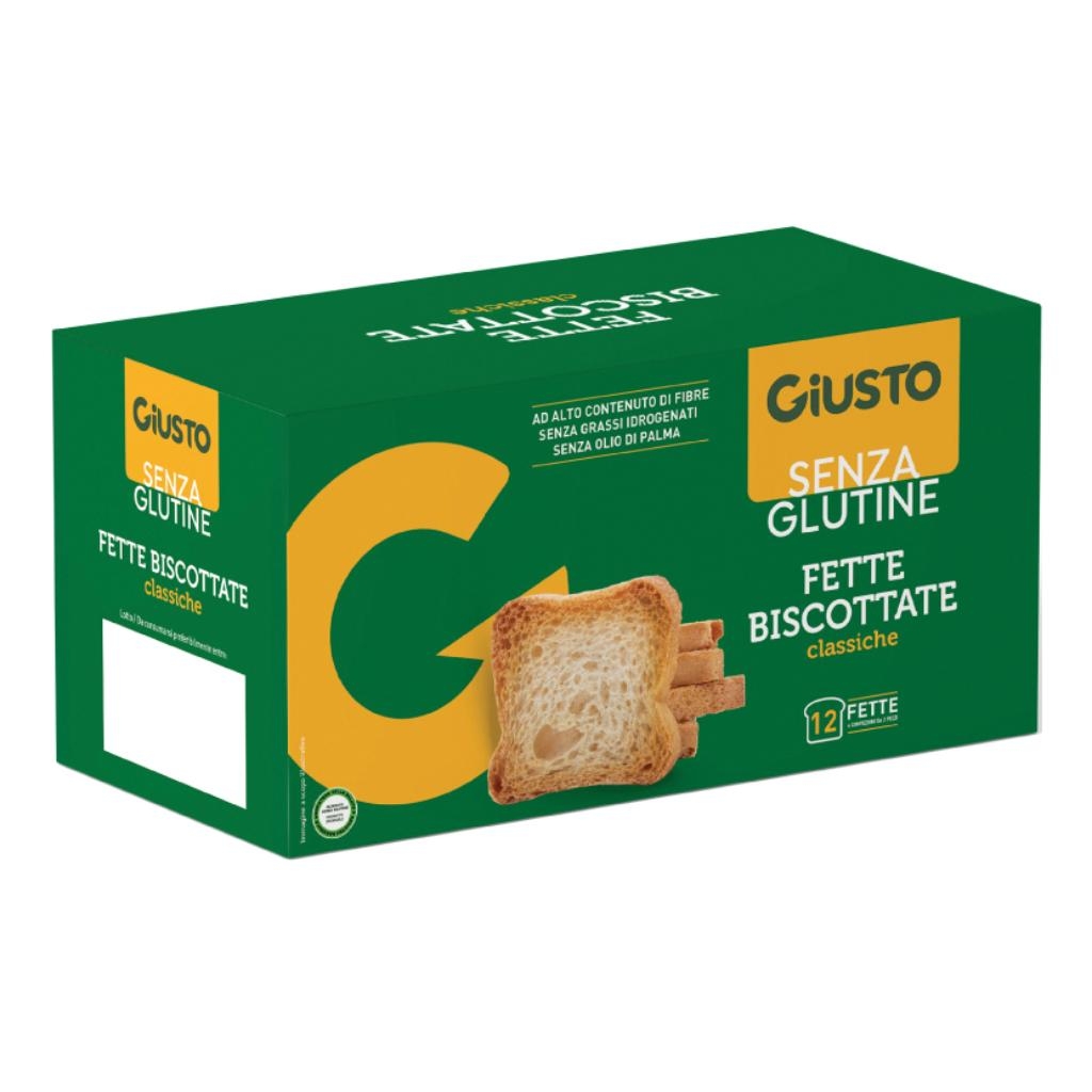 GIUSTO SENZA GLUTINE FETTE BISCOTTATE 150 G