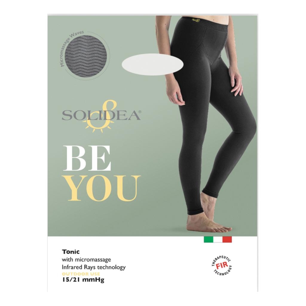 BE YOU TONIC LEGGINGS MASSAGGIANTE COPRENTE NERO XL