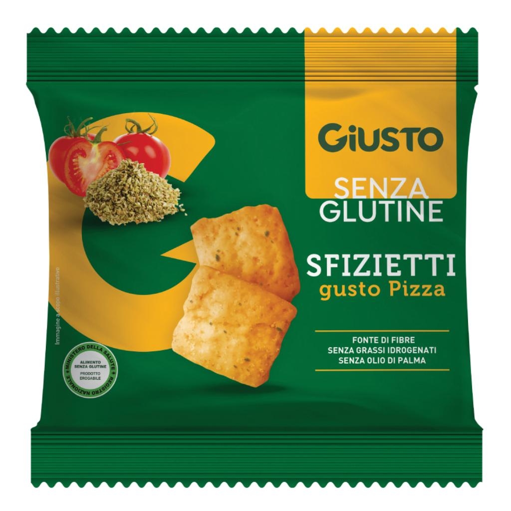 GIUSTO SENZA GLUTINE SFIZIETTI PIZZA 40 G