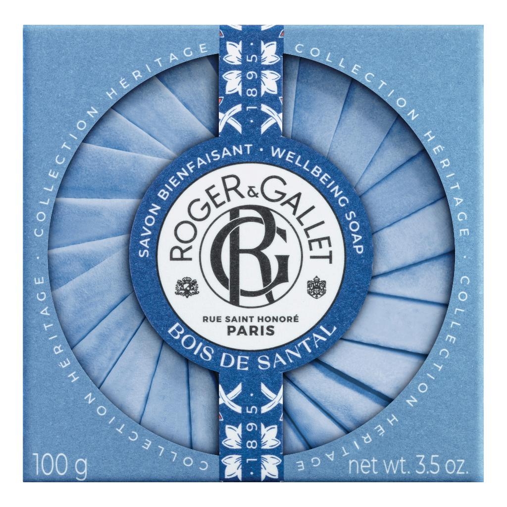 ROGER&GALLET HERITAGE BOIS DE SANTAL SAPONETTA 100 G