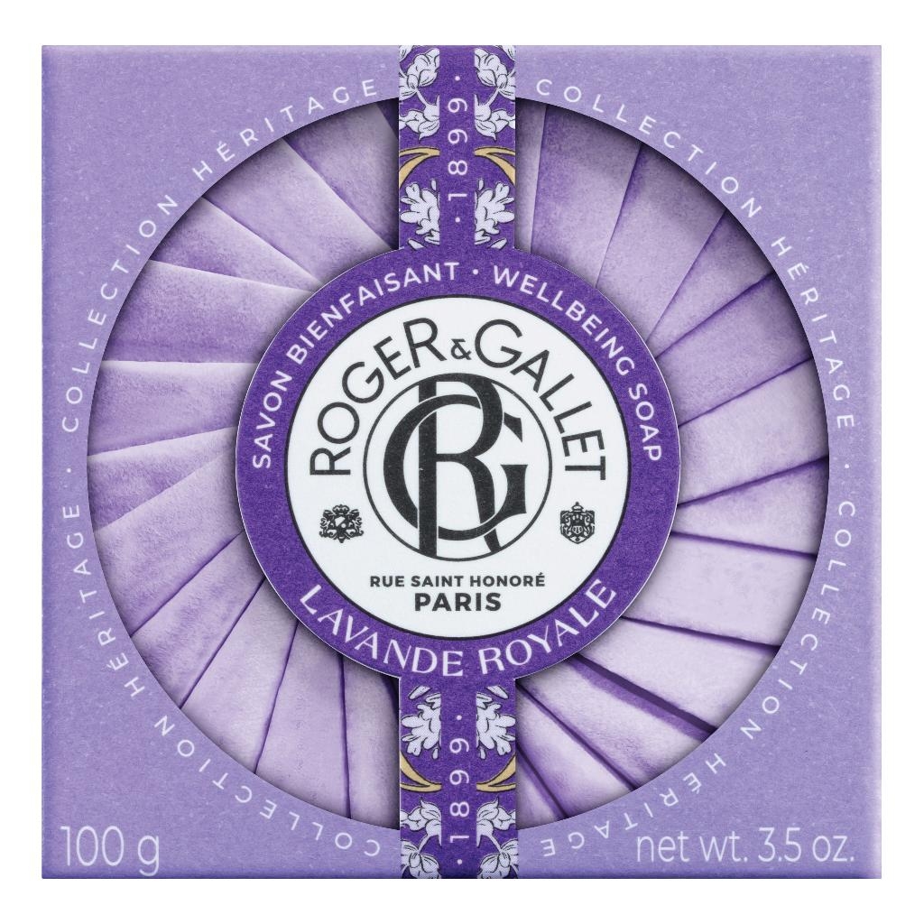 ROGER&GALLET HERITAGE LAVANDE ROYALE SAPONETTA 100 G