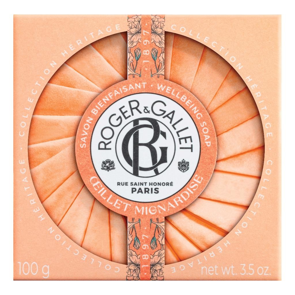 ROGER&GALLET HERITAGE OEILLET MIGNARDISE SAPONETTA 100 G