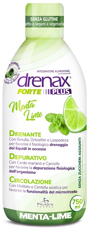 DRENAX FORTE PLUS MENTA/LIME 750 ML