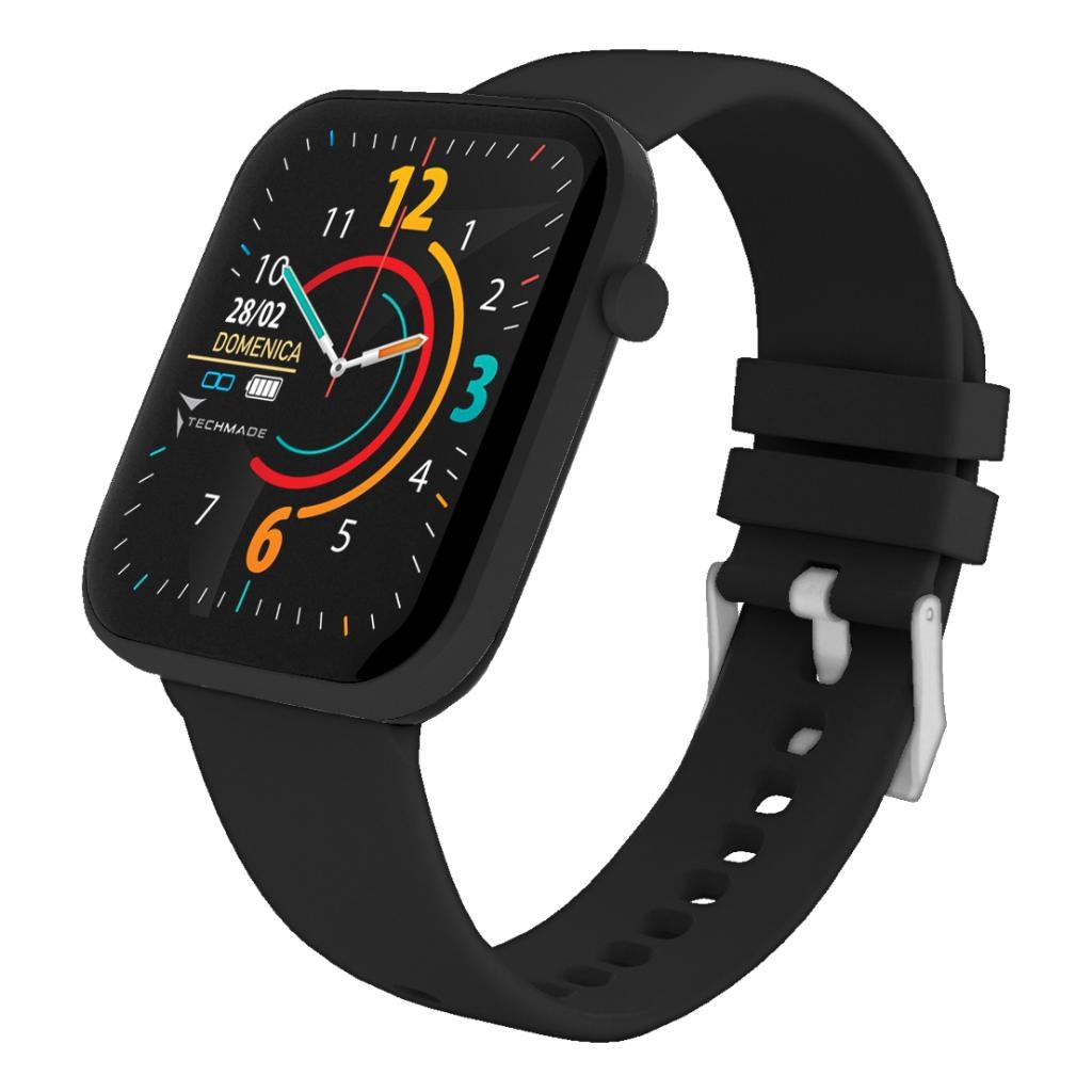 TECHMADE HAVA SMARTWATCH TOTAL BLACK