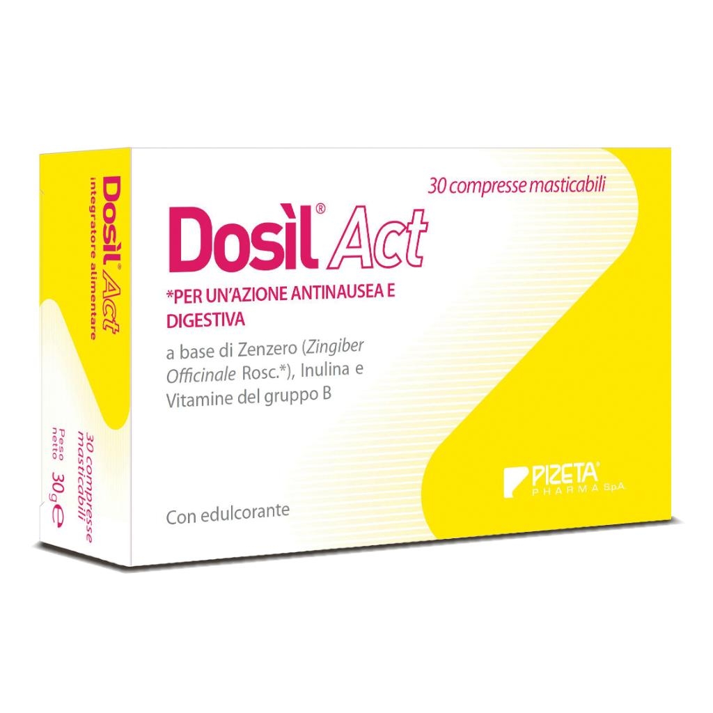 DOSIL ACT 30 COMPRESSE MASTICABILI