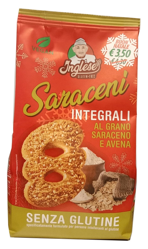 INGLESE BISCOTTI SARACENI CHRISTMAS 300 G