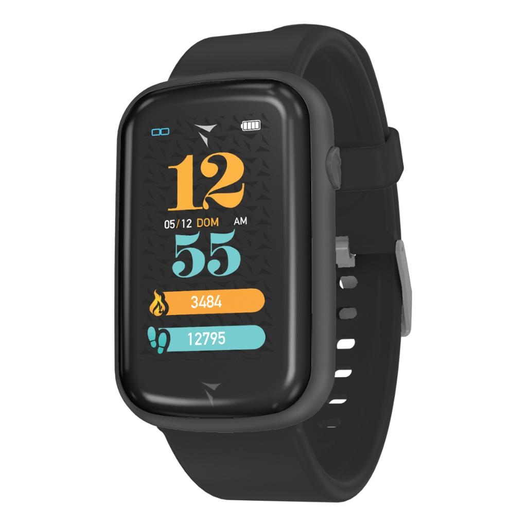 TECHMADE STEPS SMARTWATCH TOTAL BLACK