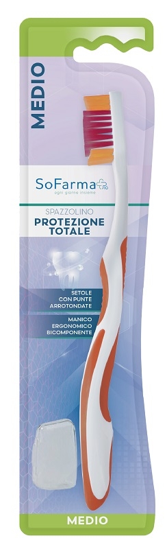 SPAZZOLINO TOTAL PROTECTION SETOLE MEDIE SOFARMAPIU'