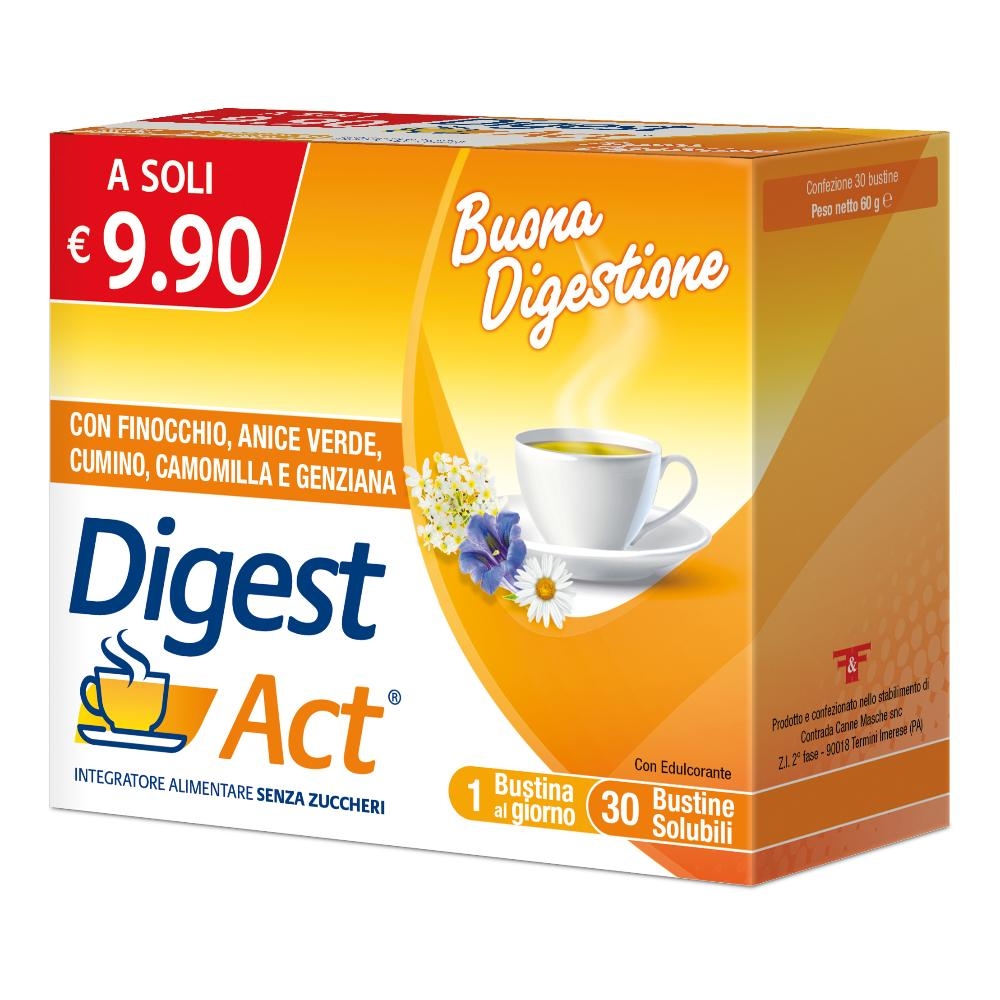 DIGEST ACT 30 BUSTINE SOLUBILI SENZA ZUCCHERI