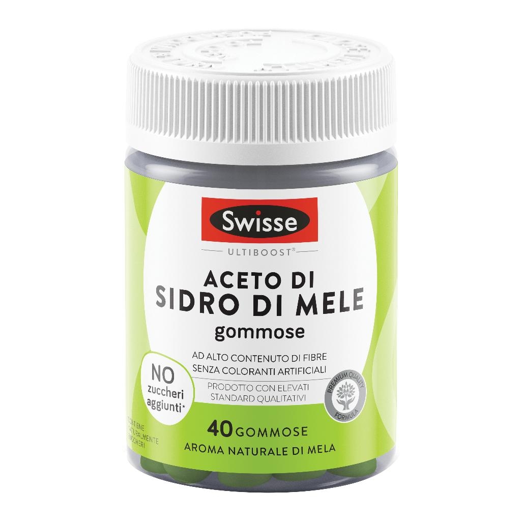 SWISSE ACETO DI SIDRO DI MELE 40 PASTIGLIE GOMMOSE