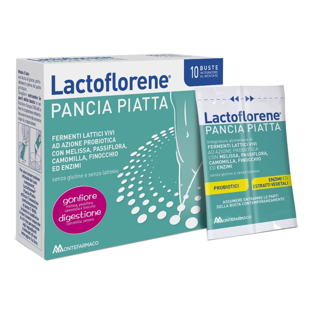 LACTOFLORENE PANCIA PIATTA 10 BUSTINE