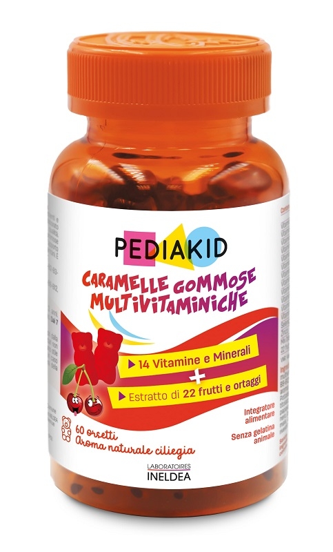 PEDIAKID MULTIVITAMINICO 60 ORSETTI GOMMOSI