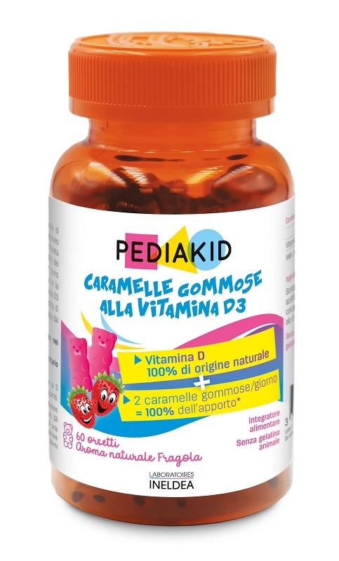 PEDIAKID VITAMINE D3 60 ORSETTI GOMMOSI