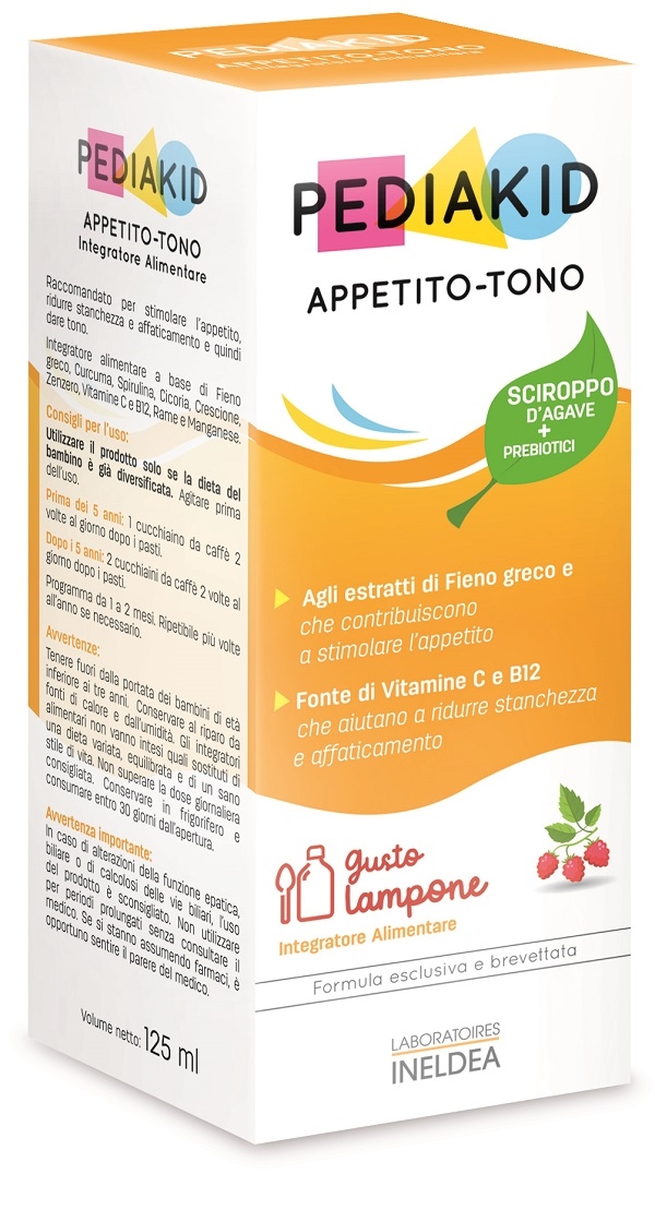 PEDIAKID APPETITO E TONO SCIROPPO 125 ML