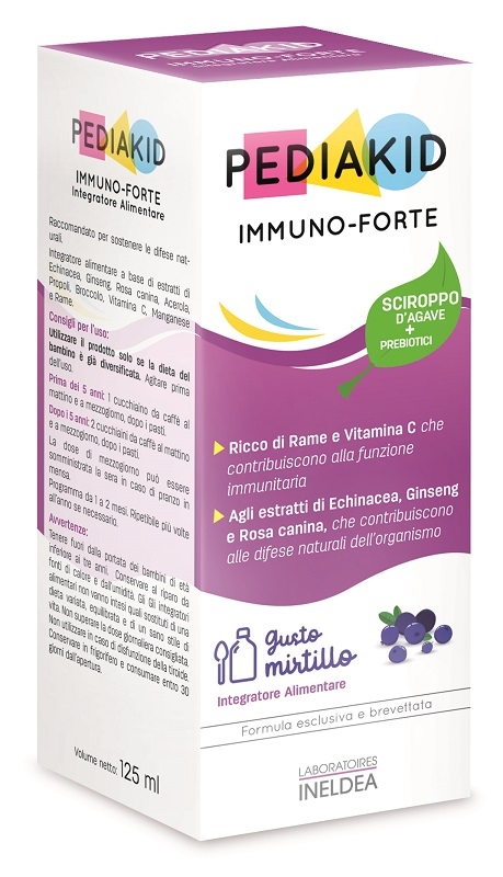 PEDIAKID IMMUNO FORTE SCIROPPO 125 ML