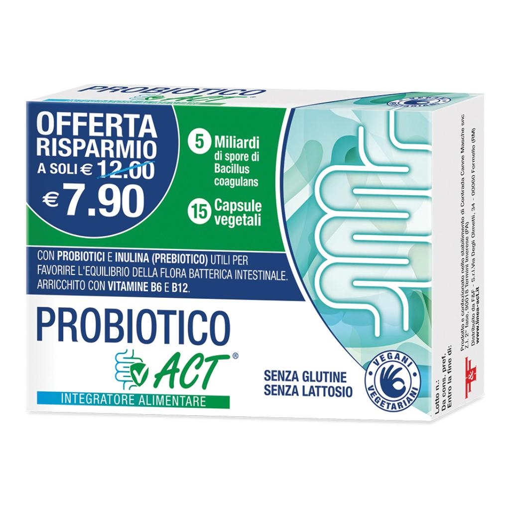 PROBIOTICO ACT 15 CAPSULE VEGETALI