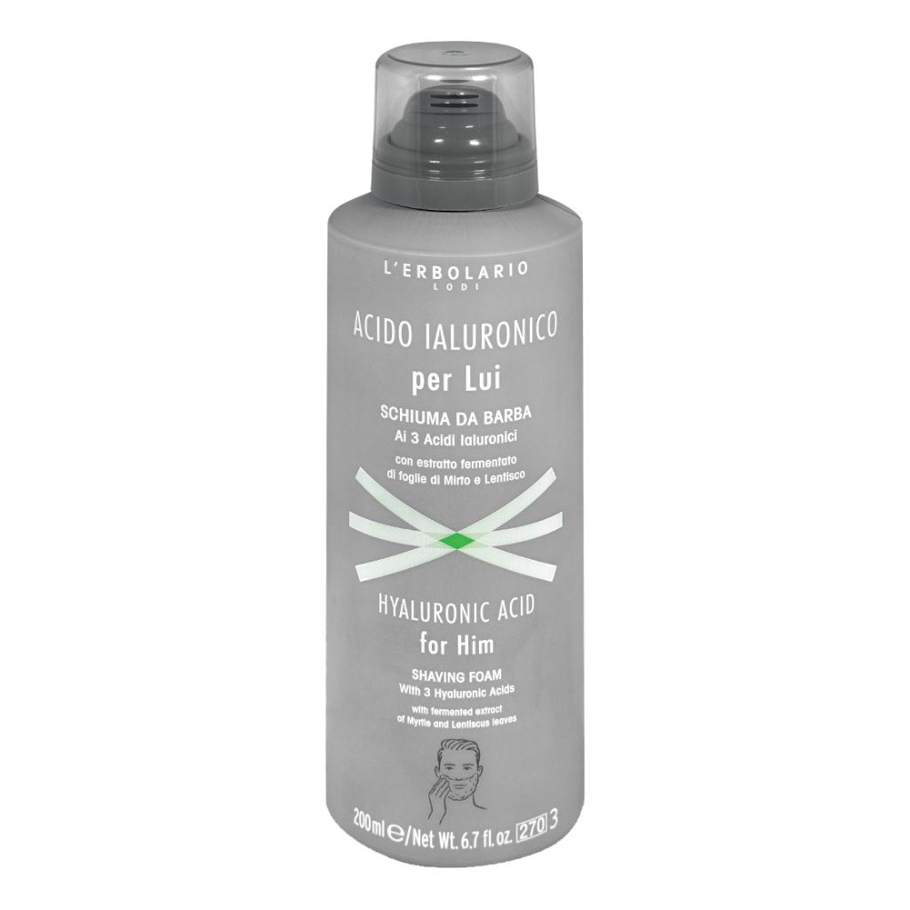 ACIDO IALURONICO PER LUI SCHIUMA DA BARBA 200 ML