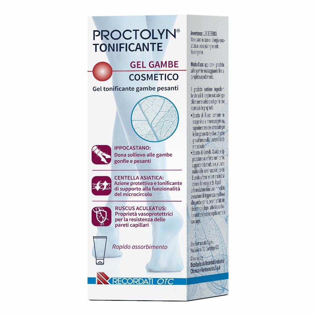 PROCTOLYN TONIFICANTE GEL GAMBE 100 ML