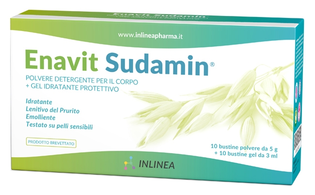 ENAVIT SUDAMIN 10 BUSTINE POLVERE DA 5 G + 10 BUSTINE GEL DA 5 ML