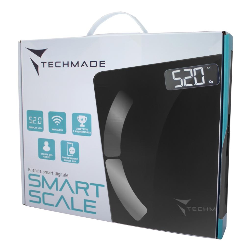 TECHMADE BILANCIA SMART BLACK