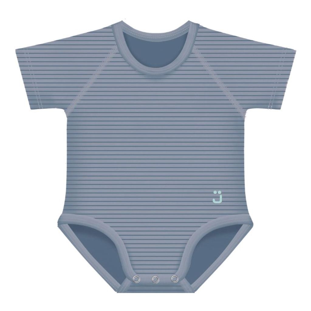 J BIMBI BODY 0-36M BIO COTTON 4SEASON RIGHE BLU