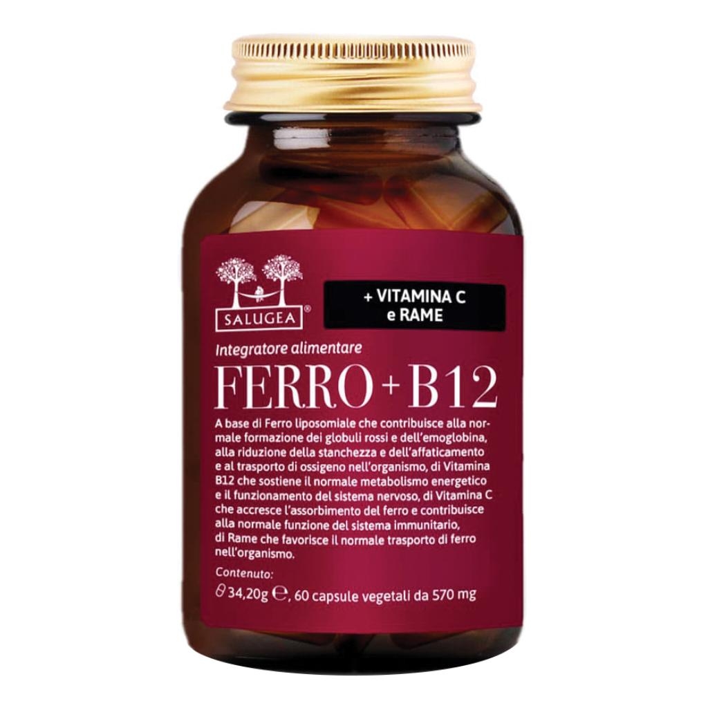 SALUGEA FERRO + B12 60 CAPSULE