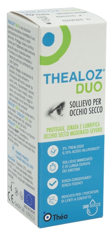 SOLUZIONE OCULARE THEALOZ DUO 10 ML