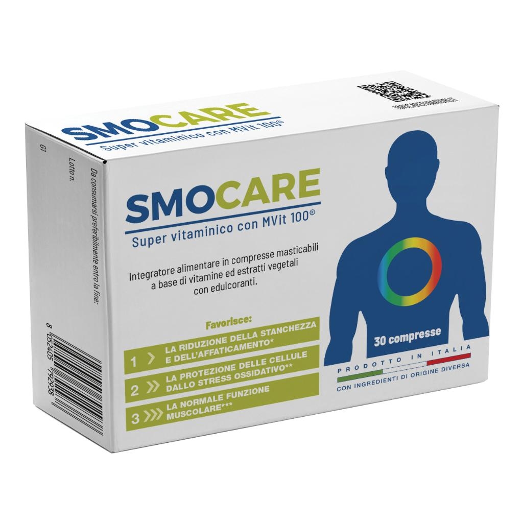 SMOCARE SUPER VITAMINICO CON MVIT 100 30 COMPRESSE