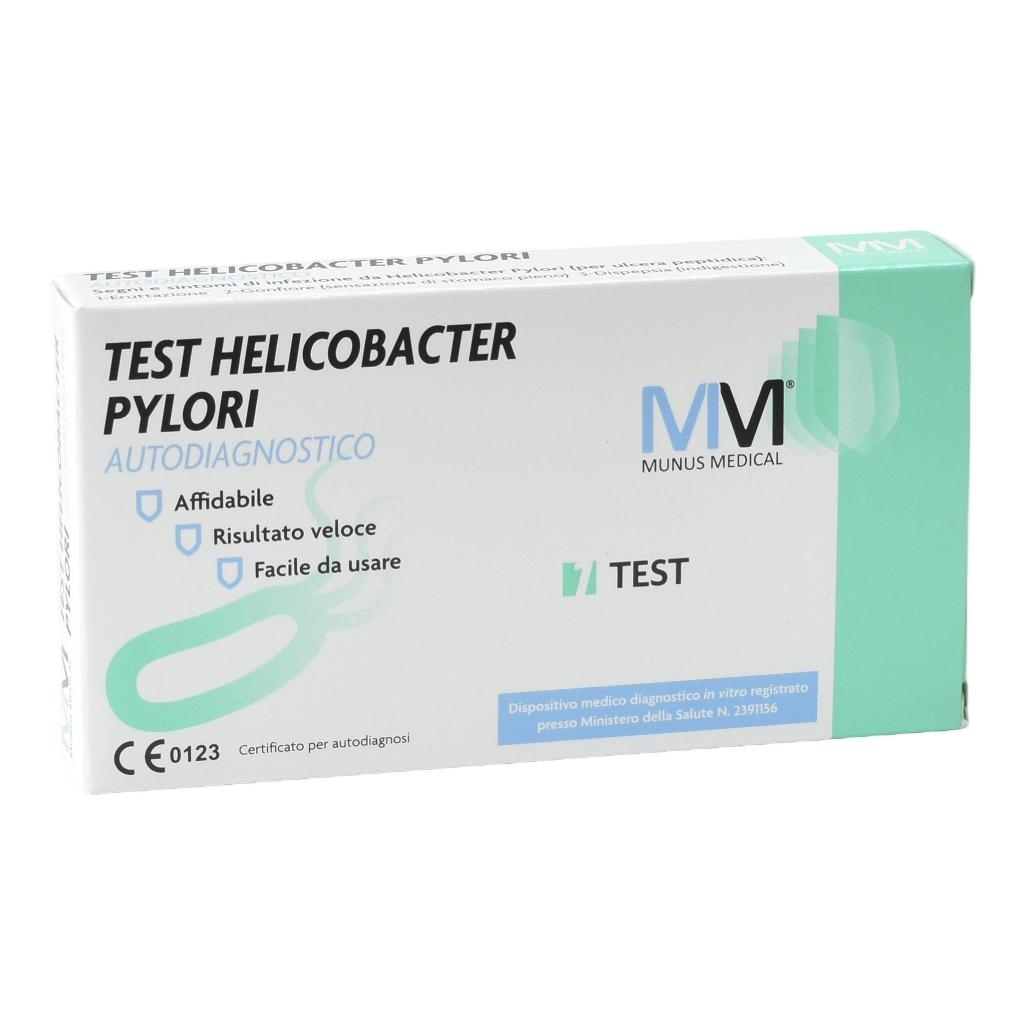 MUNUS MEDICAL TEST AUTODIAGNOSTICO ANTIGENE HELICOBACTER PYLORI