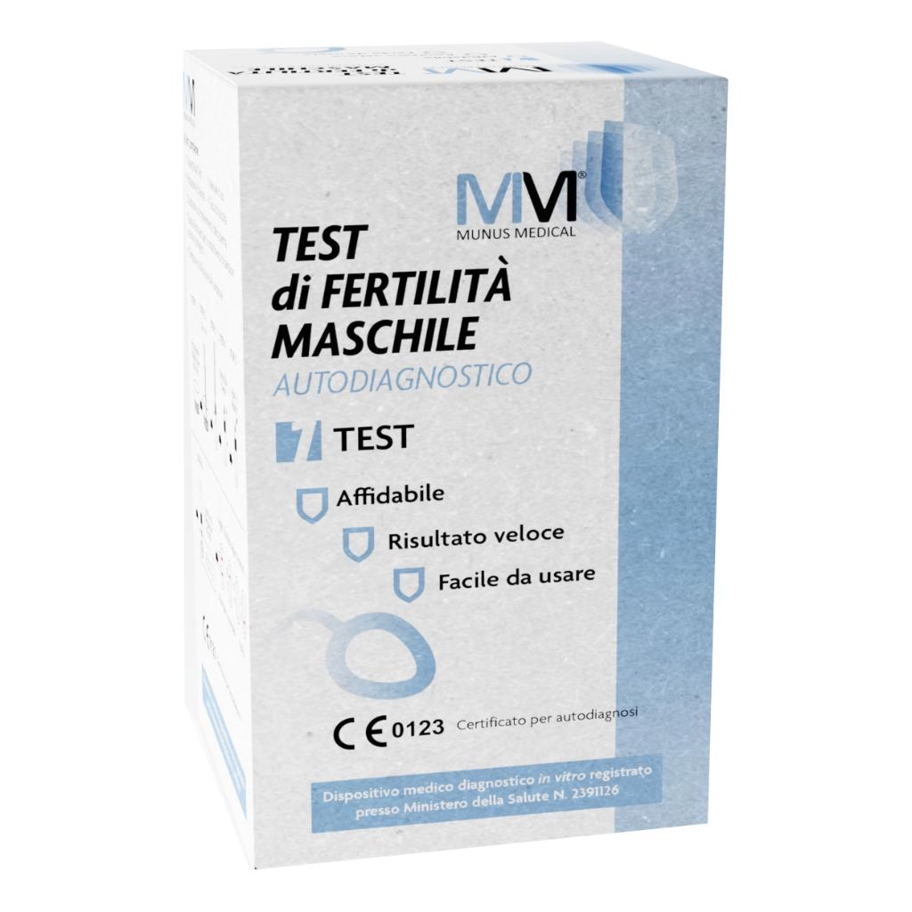 MUNUS MEDICAL TEST AUTODIAGNOSTICO DI FERTILITA' MASCHILE