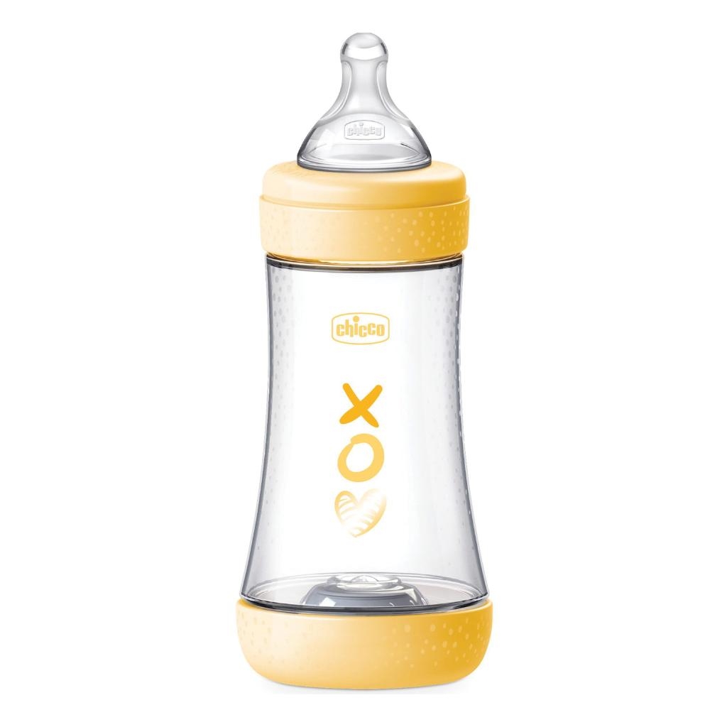 CHICCO BIBERON P5 240ML MED SILICONE UNI