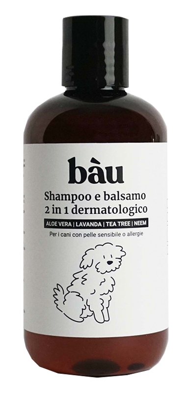 BAU SHAMPOO E BALSAMO 2 IN 1 DERMATOLOGICO 250 ML