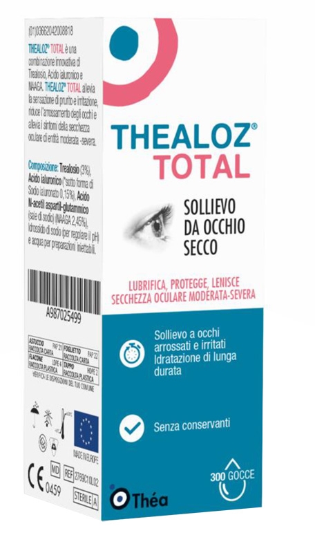GOCCE OCULARI THEALOZ TOTAL 10 ML