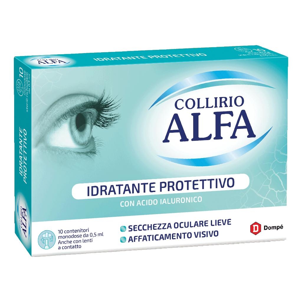 COLLIRIO ALFA IDRATANTE PROTETTIVO 10 FLACONCINI MONODOSE