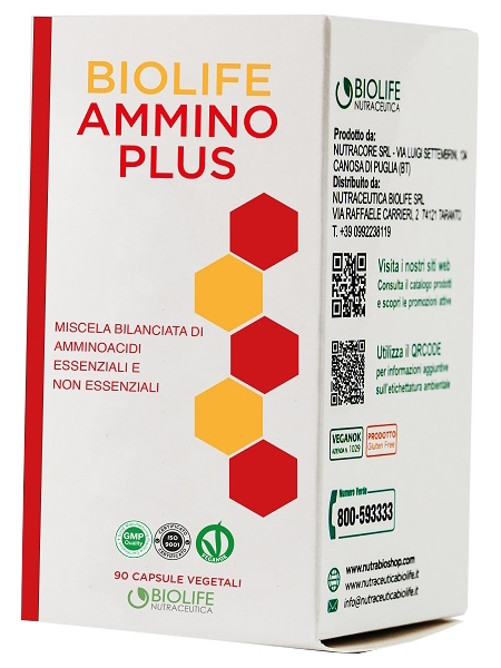 BIOLIFE AMMINO PLUS 90 CAPSULE