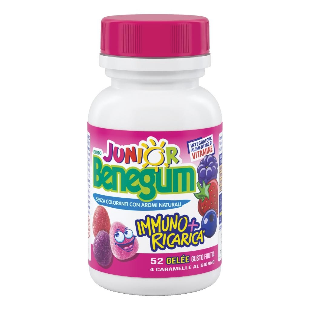 BENEGUM J IMMUNO + RICARICA FRUTTI ROSSI 156 G