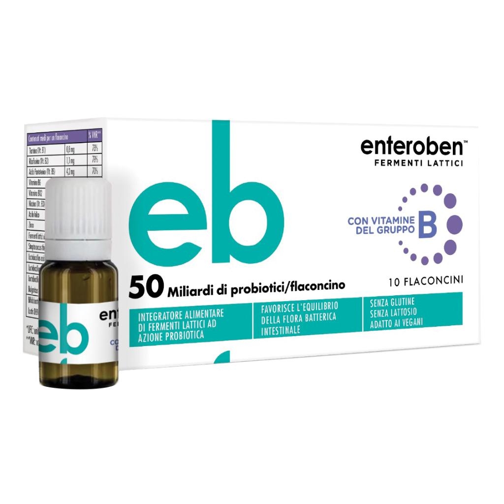 ENTEROBEN 50MLD 10 FLACONCINI DA 10 ML