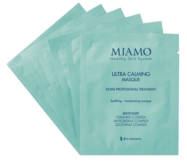 MIAMO SKIN CONCERNS ULTRA CALMING MASQUE BOX 6 PEZZI