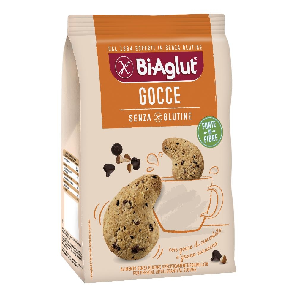 BIAGLUT BISCOTTO GOCCE 200 G