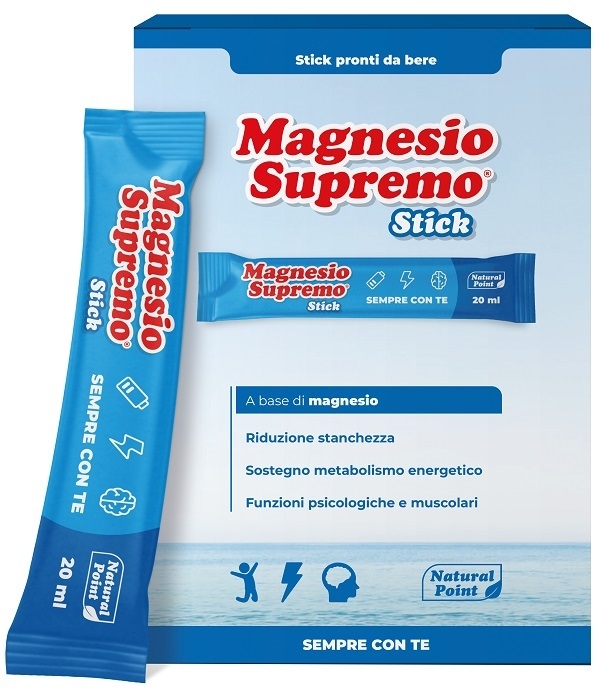 MAGNESIO SUPREMO 20 STICK DA 20 ML