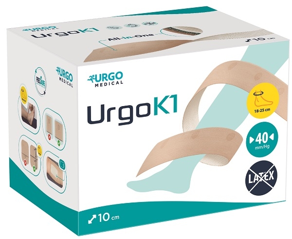 BENDAGGIO COMPRESSIVO URGOK1 T1 18-25CM 10CM