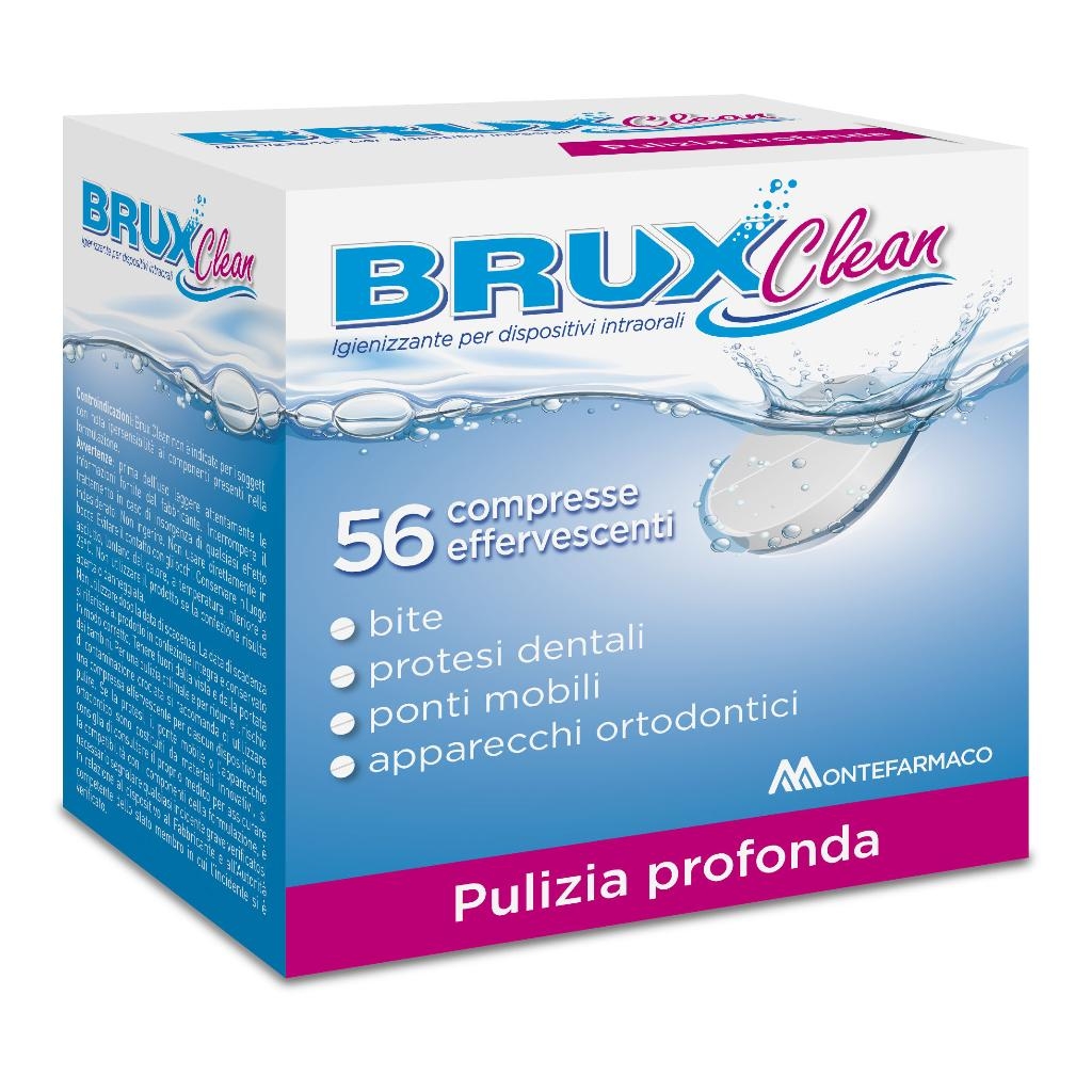 BRUX CLEAN 56 COMPRESSE EFFERVESCENTI