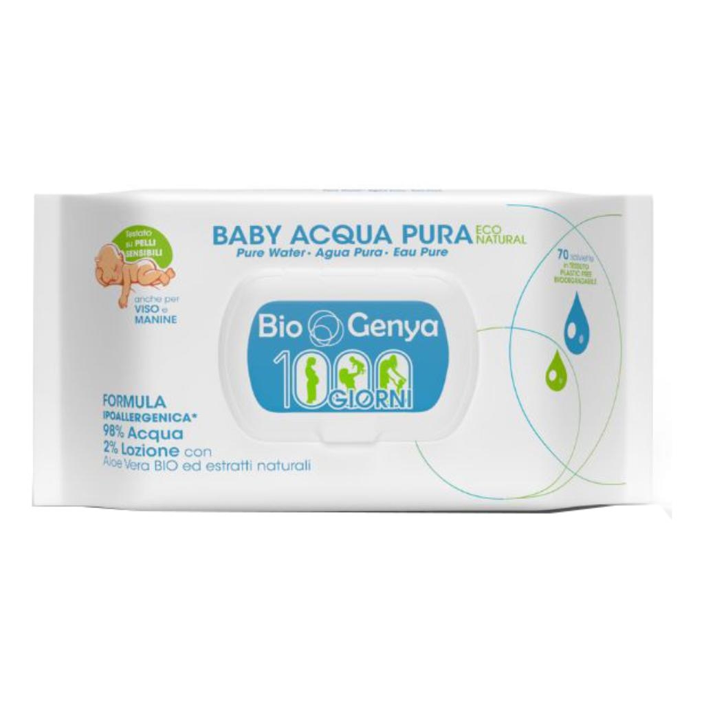 BIOGENYA BABY ECO NATURA ACQUA PURA 70 SALVIETTE